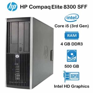 مینی کیس استوک HP Compaq Elite 8300 SFF مدل Core i5