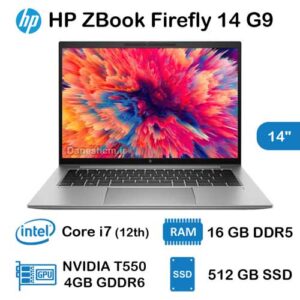 لپ تاپ استوک HP ZBOOK FIREFLY 14 G9 مدل Core i7 نسل 12
