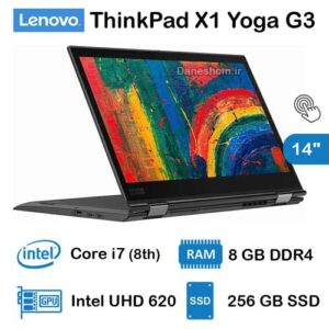 لپ تاپ استوک لنوو ThinkPad X1 Yoga (3rd Gen) مدل i7