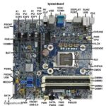 HP ProDesk 600 G1 SFF Motherboard