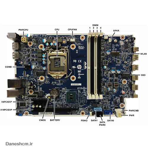 HP ProDesk 600 G3 SFF Motherboard