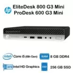 کیس استوک اچ پی مدل 600 - 800 G3 mini مدل i5 نسل 6