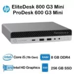 کیس استوک اچ پی مدل 600 - 800 G3 mini مدل i5 نسل 7