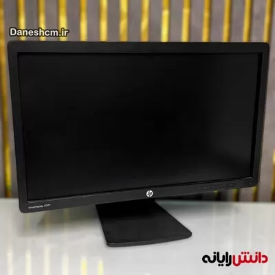 نمونه مانیتور استوک HP E201 سالم و تمیز در دانش رایانه